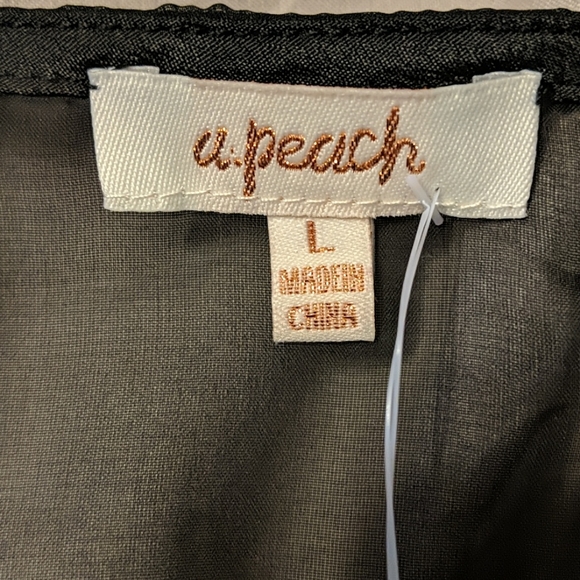 ✨50% OFF✨ NWT A.Peach Asos chiffon balloon sleeve top - Picture 7 of 8